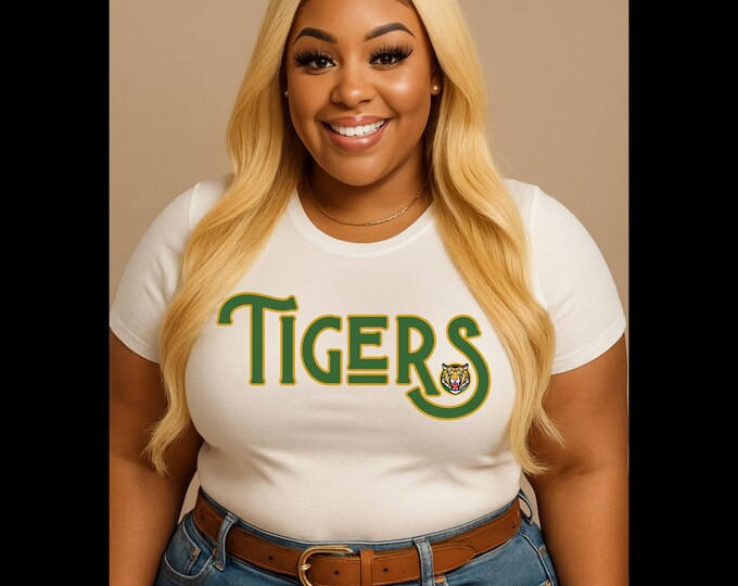 Tigers Mascot PNG | Digital Download | School Spirit Week | Instant Download