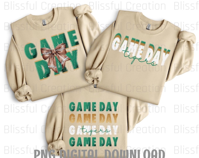 3 Tigers Game Day PNG