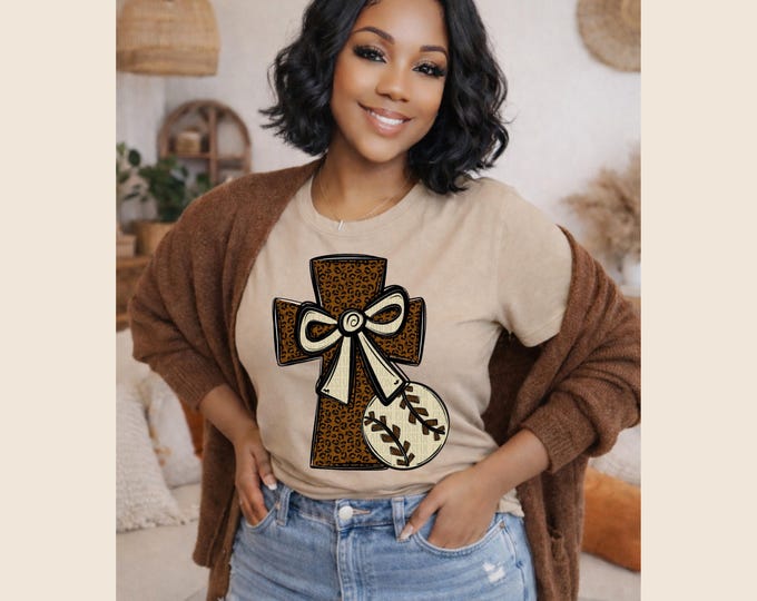 Jesus & Baseball PNG | Game Day | Faith Png