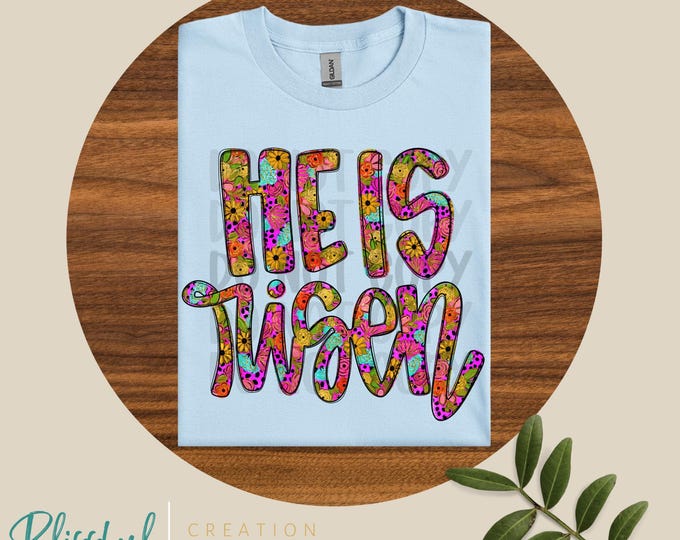 He Is Risen Shirt | Christian Girlie | Easter Day