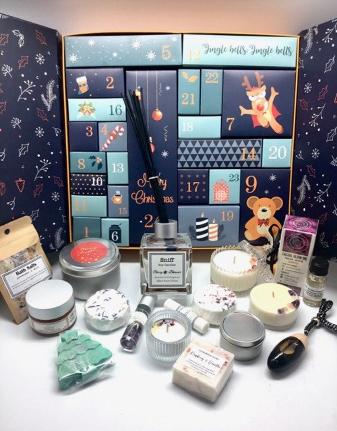 Advent Calendar 24 Days of Christmas Pamper Pack Countdown Etsy Australia