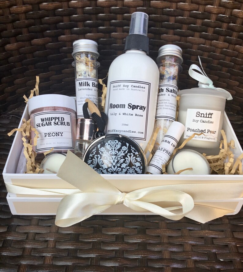 Self Care Gift Box Spa Pamper Pack Etsy Australia