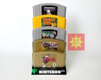 Nintendo 64 N64 Game Cartridge Holder 1-6 slot