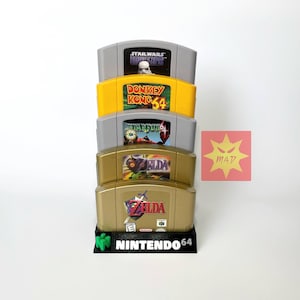 Nintendo 64 N64 Game Cartridge Holder 1-8 slot