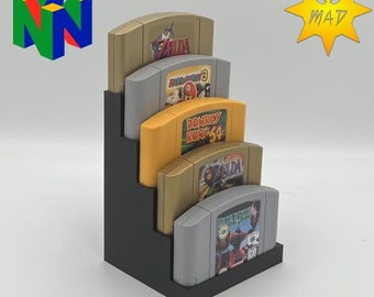 N64 Stacked Game Cartridge Tray