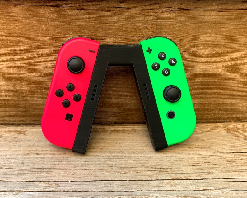 Nintendo Switch Ergonomic JoyCon Holder Grip 3D Printed Etsy