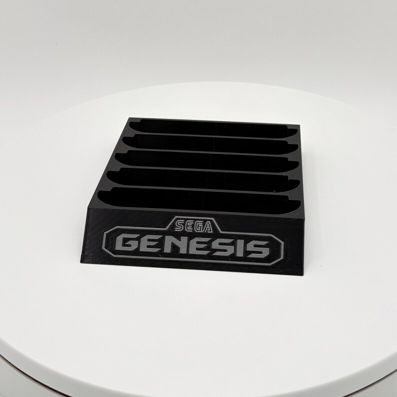 Sega Genesis Game Cartridge Holder Display Stand 3D Printed image 10
