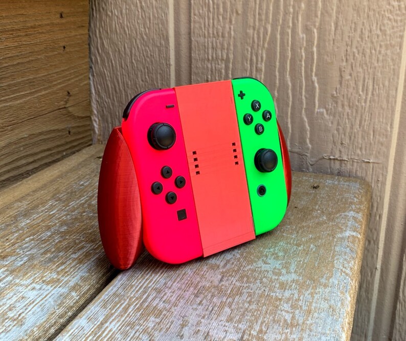 Nintendo Switch Joycon Holder Complete Comfort Grip Etsy