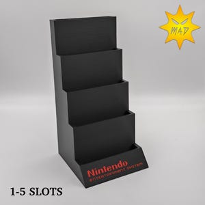 NES Cartridge Stacked Display Stand