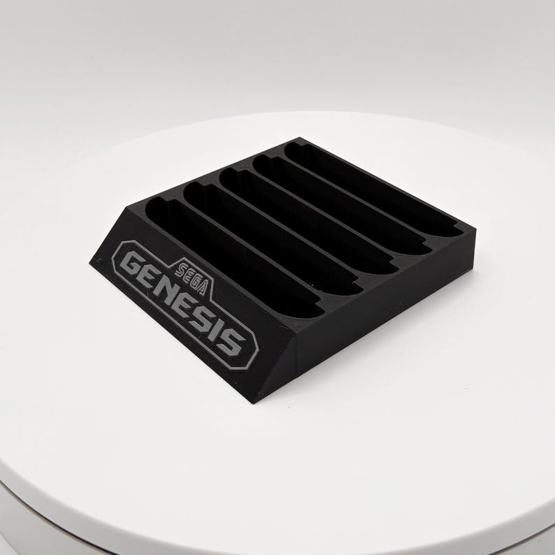 Sega Genesis Game Cartridge Holder Display Stand 3D Printed image 11