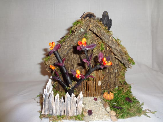 Fairy Garden House Halloween Etsy