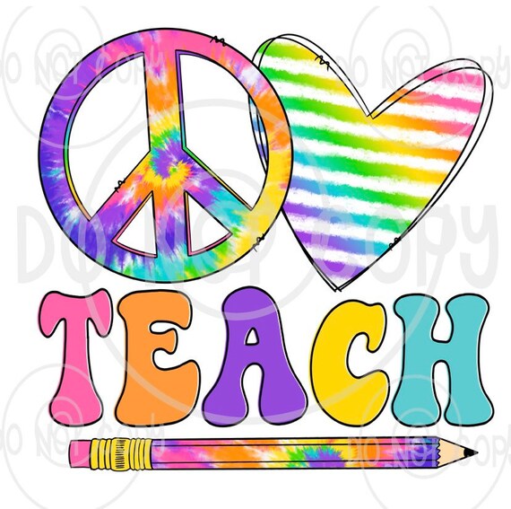 Teacher Valentines Sublimation Transfer, Ready to Press Transfer, Cotton  Shirt Transfer, Teach Love Inspire 