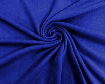 Navy Blue Polar Fleece Solid Fabric – Sold By The Yard, 60" Wide, Anti-Pill