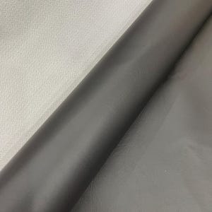 Black Marine Vinyl Fabric Sold by The Yard/Vinyl Fabric Faux Leather Pleather Upholstery 54&quot; Wide