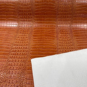 Brown Luxe Solid Faux Leather Upholstery Fabric 54 – Plankroad Home Decor
