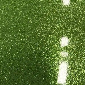 Upholstery Glitter Vinyl Glossy Sparkling Fabric By The Yard Used For-Apparel-Decorations-Shiny[Green] FREE SHIPPING!!!