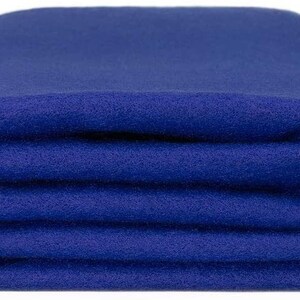 Acrylic Craft Felt by The Yard 72&quot; Wide X 1 YD Long - Royal Blue