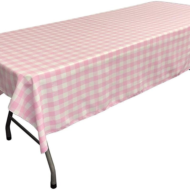 Pink Tablecloth Rectangle - Etsy