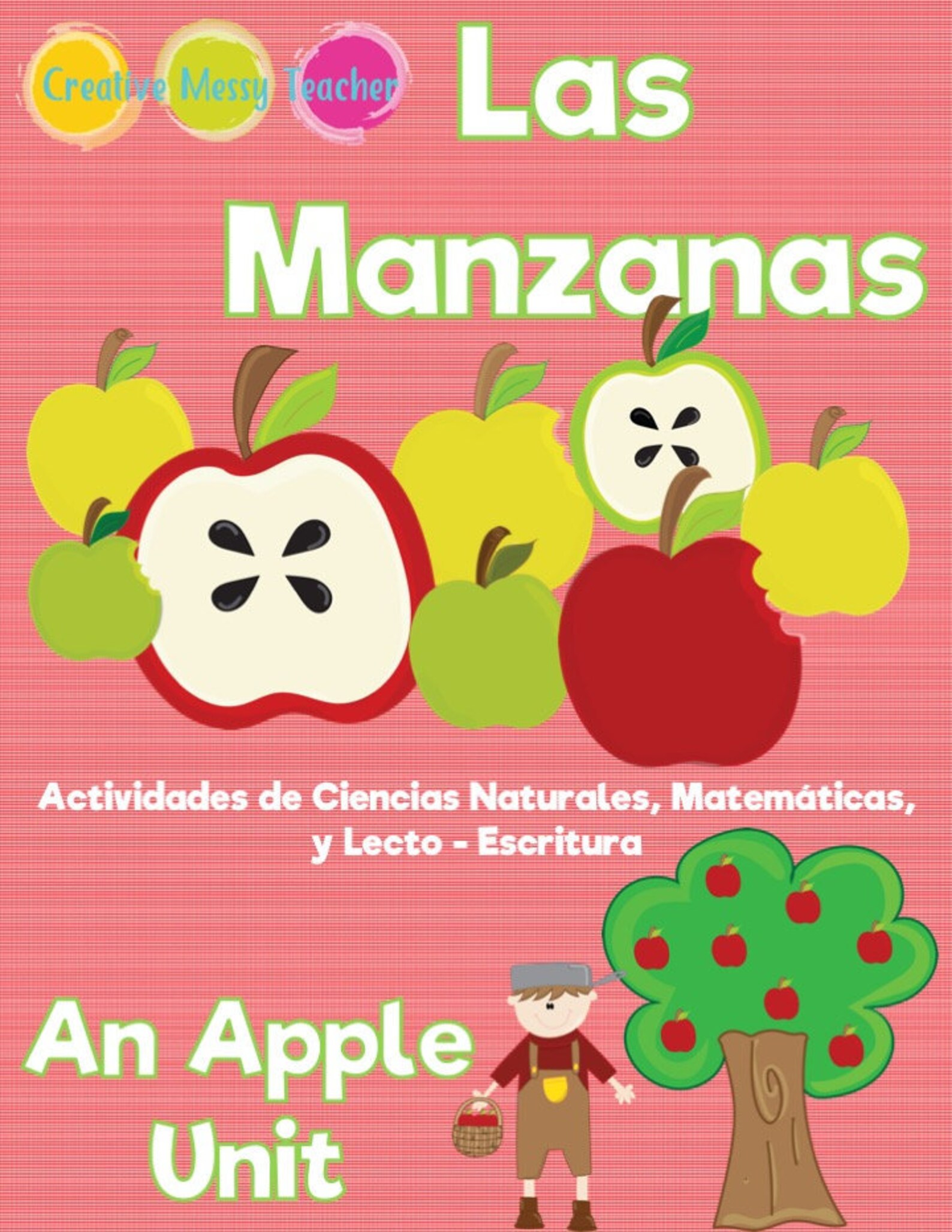 Las Manzanas Apple Printable Lesson | Etsy