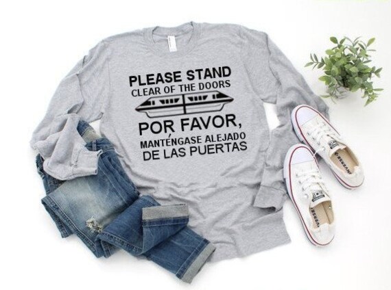 please stand clear of the doors shirt