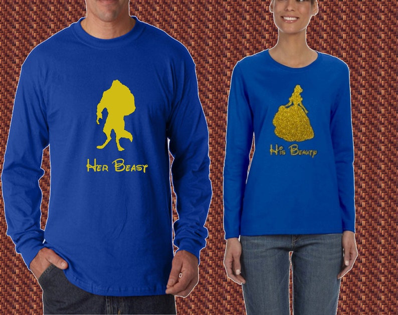 beauty and the beast family shirts