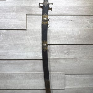 Amazing handmade traditional Shamshir, Damascus steel blade
