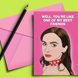 Euphoria “Lexi Howard” Greeting Card - Best Friend, Fezco, Maddy, Cassie, Birthday, Pal, Girlfriend, Sister, Daughter, Love, Pal, Merch