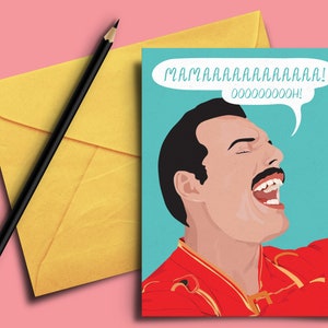 Tarjeta divertida del Día de la Madre para mamá: saludos, cumpleaños, amor, hija, hijo, mejor amiga, regalo, novia, esposa, regalo para ella, hermana.