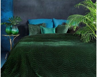 Green Bedding Etsy