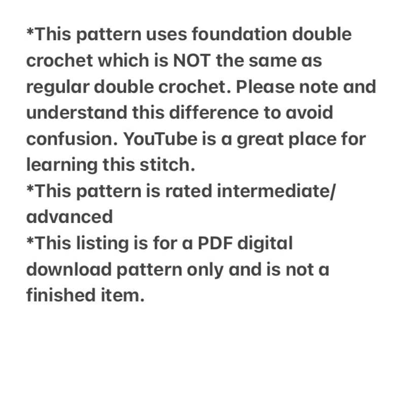 Summer Bralette Crochet PDF Pattern ONLY Read ALL Item Description/Details Before Purchase image 2