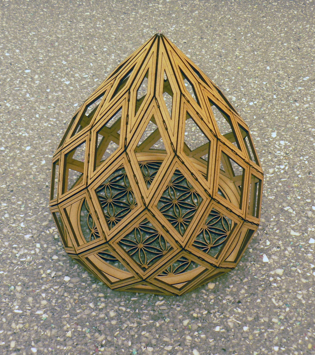 Zome Pattern Zome 10 10-sided Base and Its Flower of Life - Etsy Sweden