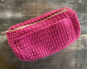 Crochet Zippered Case Pattern: Pen, Hook, Makeup Case (Digital Download)