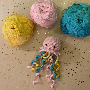 PATTERN Amigurumi Jellyfish Jayla the Jellyfish Digital Crochet Pattern US Terms image 6