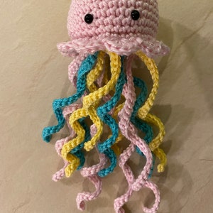 PATTERN Amigurumi Jellyfish Jayla the Jellyfish Digital Crochet Pattern US Terms image 4