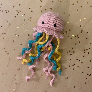 PATTERN Amigurumi Jellyfish Jayla the Jellyfish Digital Crochet Pattern US Terms image 2