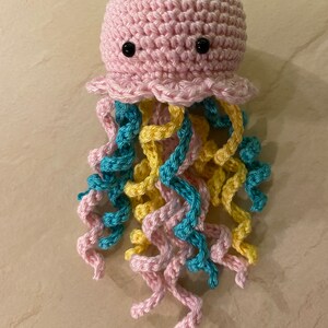 PATTERN Amigurumi Jellyfish Jayla the Jellyfish Digital Crochet Pattern US Terms image 5