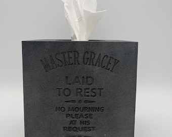 Haunted Mansion inspired tissue cover