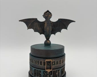 Bat Perpetual Calendar