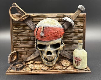 Pirates of the Caribbean Inspired Napkin Holder