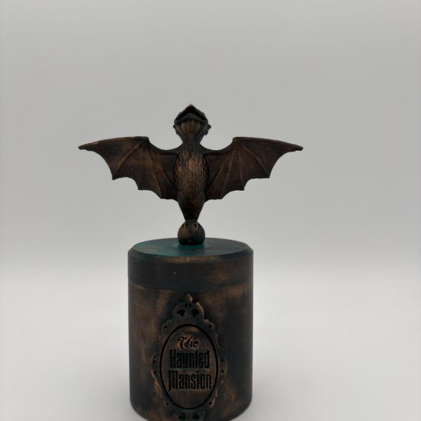 Haunted Mansion inspired cotton swab holder
