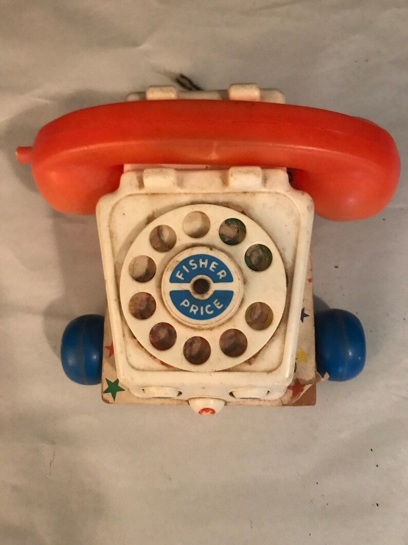 Fisher Price Toy Vintage Phone Etsy Sweden