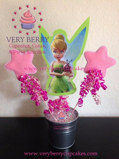 3 Tinker Bell with stars CenterpiecesPrincess CenterpiecesSofia the 1st centerpiecesAriel Centerpieces