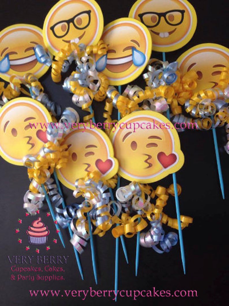 6 Emoji FacesEmoji party
