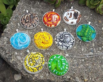 Custom snake necklace