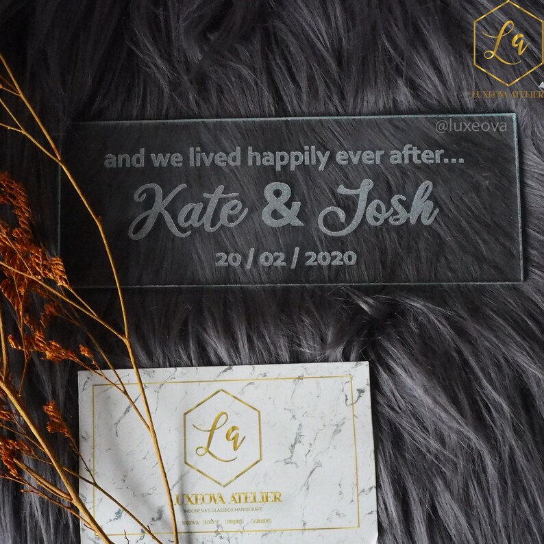 Wedding Card Holder Glass Card Box Geometric Terrarium Etsy