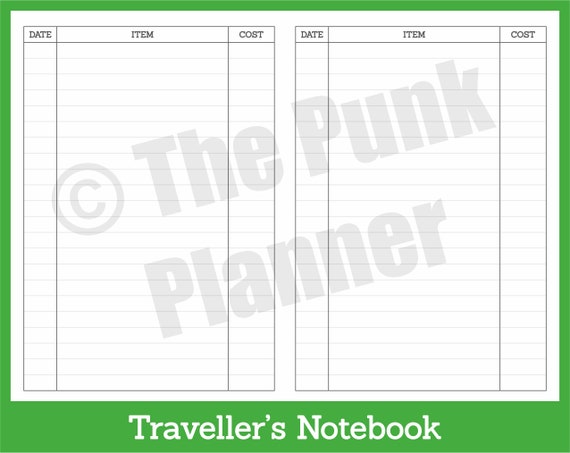 f002 tn spending record cash flow tracker etsy