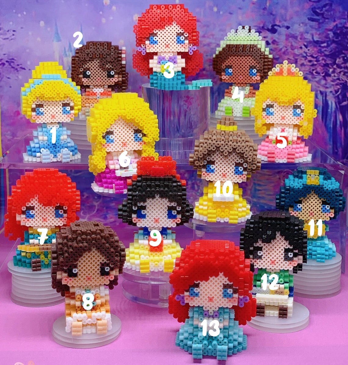 Perler Beads Disney Princess Collection 
