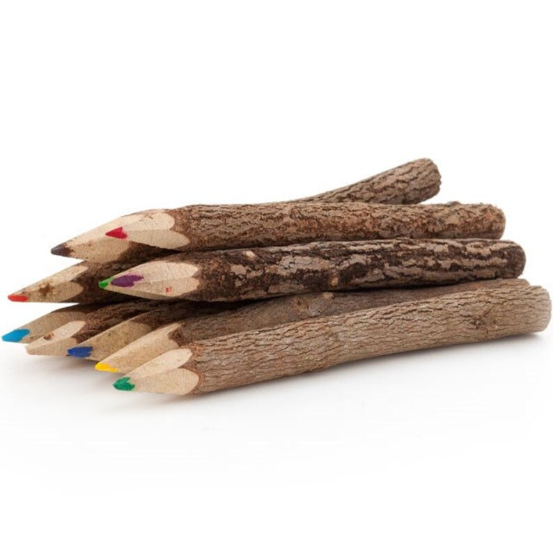 Twig Pencils Pack of 10 Eco friendly gifts kids arts and Etsy