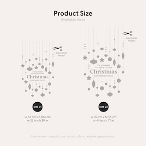 Cartello per vetrina del negozio di canzoni di Natale - Vinile rimovibile per esposizione al dettaglio - Decorazione stagionale - Adesivo festivo - Adesivo natalizio immagine 4