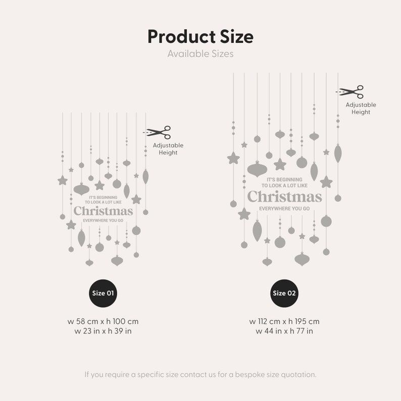 Cartello per vetrina del negozio di canzoni di Natale - Vinile rimovibile per esposizione al dettaglio - Decorazione stagionale - Adesivo festivo - Adesivo natalizio immagine 4